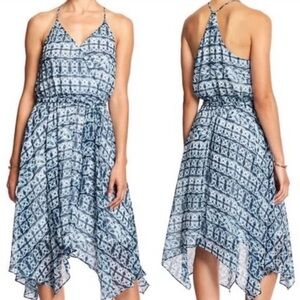 Blue Shibari Handkerchief Summer Dress